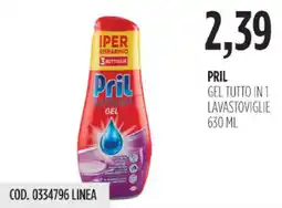 Carico Cash & Carry Pril gel tutto in 1 lavastoviglie offerta