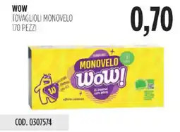 Carico Cash & Carry Wow tovaglioli monovelo offerta