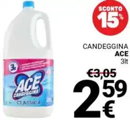 Supermercati Gulliver Candeggina ACE offerta