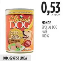 Carico Cash & Carry Monge special dog patè offerta