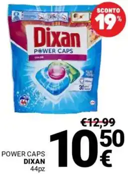 Supermercati Gulliver Power caps DIXAN offerta