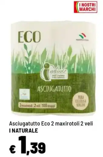 Asciugatutto Eco I NATURALE