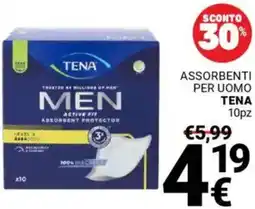 Supermercati Gulliver Assorbenti per uomo TENA offerta