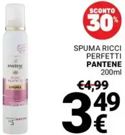 Supermercati Gulliver Spuma ricci perfetti PANTENE offerta