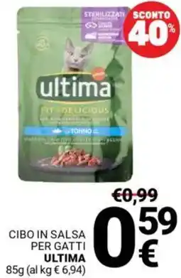 Supermercati Gulliver Cibo in salsa per gatti ULTIMA offerta