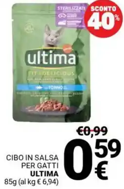 Supermercati Gulliver Cibo in salsa per gatti ULTIMA offerta