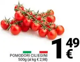 Supermercati Gulliver Pomodori ciliegini offerta