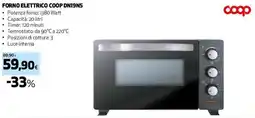 Coop Master Alleanza 3.0 FORNO ELETTRICO COOP DN19N5 offerta