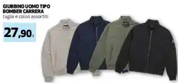 Coop Master Alleanza 3.0 Giubbino uomo tipo bomber CARRERA offerta