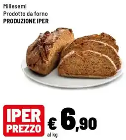 Iper La Grande Millesemi Prodotto da forno PRODUZIONE IPER offerta