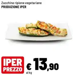 Iper La Grande Zucchine ripiene vegetariane PRODUZIONE IPER offerta