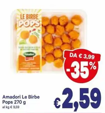 A&O Amadori Le Birbe Pops 270g offerta