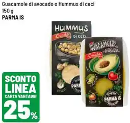 Iper La Grande Guacamole di avocado o Hummus di ceci PARMA IS offerta