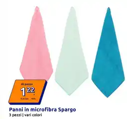 Action Panni in microfibra Spargo offerta