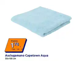 Action Asciugamano Capetown Aqua offerta