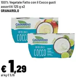 Iper La Grande 100% Vegetale Fatto con il Cocco GRANAROLO offerta
