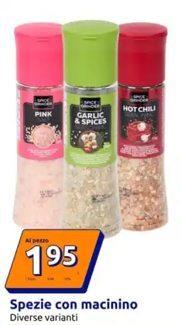 Action Spezie con macinino offerta