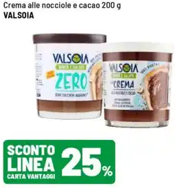 Iper La Grande Crema alle nocciole e cacao VALSOIA offerta