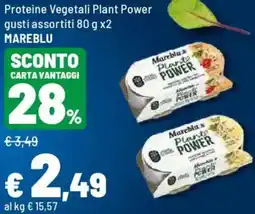 Iper La Grande Proteine Vegetali Plant Power MAREBLU offerta
