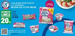 Iper La Grande Linea Senza Lattosio GALBANI offerta