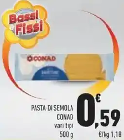 Conad Pasta di semola CONAD offerta