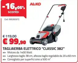 Eurobrico AL-KO Tagliaerba elettrico "classic 382" offerta