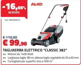 AL-KO Tagliaerba elettrico "classic 382"