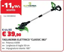 Eurobrico Supherba tagliaerba elettrico "classic 382" offerta