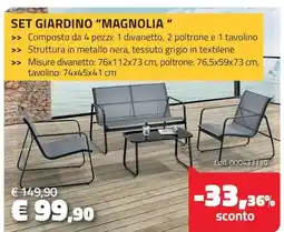 Eurobrico Set giardino "magnolia " offerta