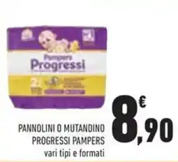 Conad Pannolini o mutandino progressi PAMPERS offerta
