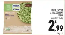Conad Piselli finissimi la valle degli orti FROSTA offerta