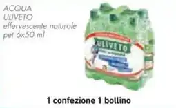 Conad Acqua uliveto effervescente naturale offerta
