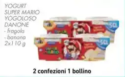 Conad Yogurt super mario yogoloso danone offerta