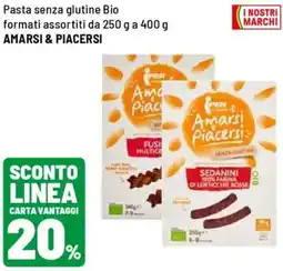 Iper La Grande Pasta senza glutine Bio AMARSI & PIACERSI offerta