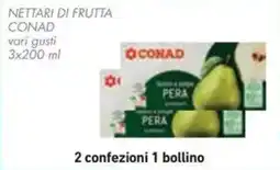 Conad Nettari di frutta CONAD offerta