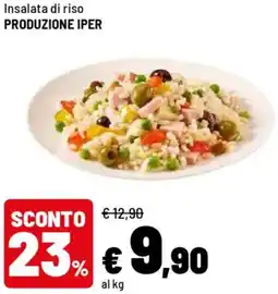 Iper La Grande Insalata di riso PRODUZIONE IPER offerta