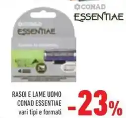 Conad Rasoi e lame uomo CONAD ESSENTIAE offerta