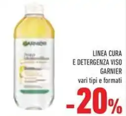 Conad Linea cura e detergenza viso GARNIER offerta