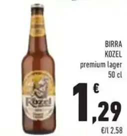 Conad Birra kozel premium lager offerta