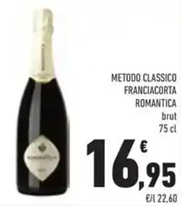Conad Metodo classico franciacorta romantica brut offerta