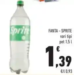 Conad Fanta, sprite offerta