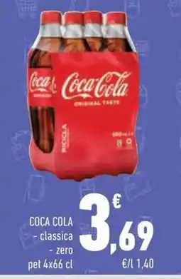 Conad Coca cola classica, zero offerta