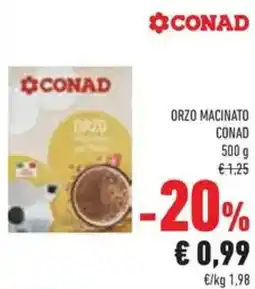 Conad Orzo macinato CONAD offerta