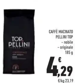 Conad Caffè macinato PELLINI TOP offerta