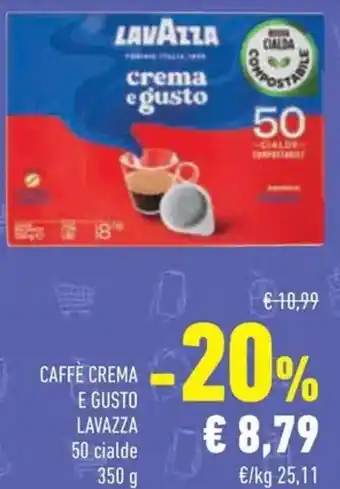 Conad Caffè crema e gusto LAVAZZA offerta