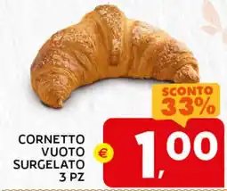 Extra Supermercati Cornetto vuoto surgelato offerta