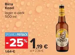 Carrefour BIRRA KOZEL offerta