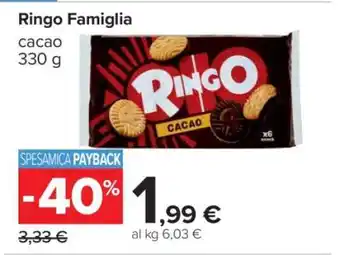 Carrefour Ringo Famiglia offerta