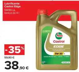 Carrefour Lubrificante Castrol Edge offerta