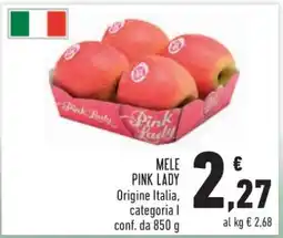 Conad Mele Pink Lady offerta
